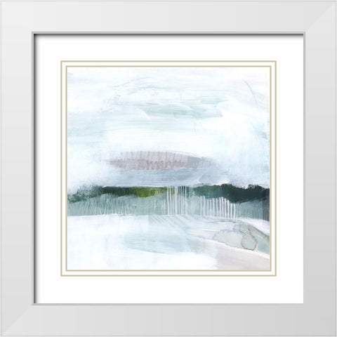 Walk in Winter II White Modern Wood Framed Art Print with Double Matting by Popp, Grace