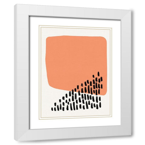 Good Vibes I White Modern Wood Framed Art Print with Double Matting by Green, Jacob