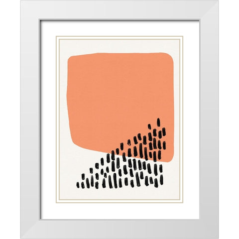 Good Vibes I White Modern Wood Framed Art Print with Double Matting by Green, Jacob