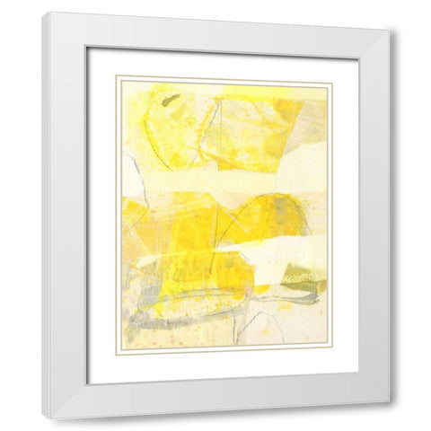 Beamish III White Modern Wood Framed Art Print with Double Matting by Jachimiec, Sue
