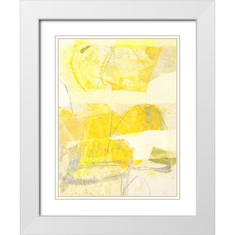 Beamish III White Modern Wood Framed Art Print with Double Matting by Jachimiec, Sue