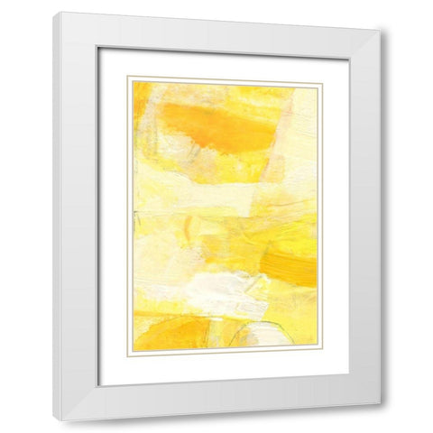 Beamish IV White Modern Wood Framed Art Print with Double Matting by Jachimiec, Sue