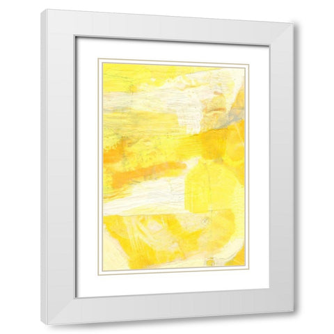 Beamish V White Modern Wood Framed Art Print with Double Matting by Jachimiec, Sue