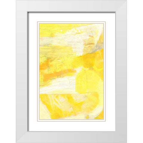 Beamish V White Modern Wood Framed Art Print with Double Matting by Jachimiec, Sue