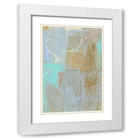 Ambit I White Modern Wood Framed Art Print with Double Matting by Jachimiec, Sue
