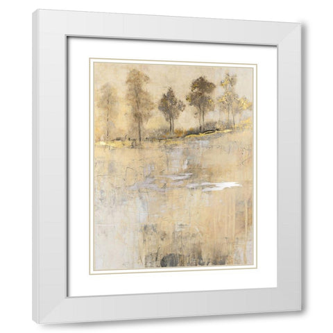 Cloaked in Mist II White Modern Wood Framed Art Print with Double Matting by OToole, Tim
