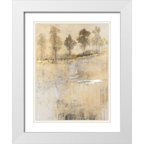 Cloaked in Mist II White Modern Wood Framed Art Print with Double Matting by OToole, Tim