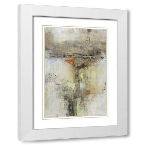 Cross Over I White Modern Wood Framed Art Print with Double Matting by OToole, Tim