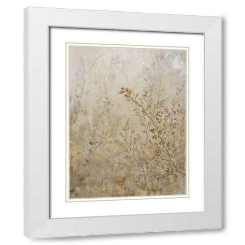 Illuminate Light II White Modern Wood Framed Art Print with Double Matting by OToole, Tim