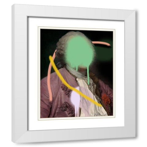 Masterful Photoshop II White Modern Wood Framed Art Print with Double Matting by Warren, Annie