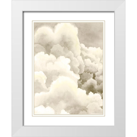 Storm Brew I White Modern Wood Framed Art Print with Double Matting by Popp, Grace