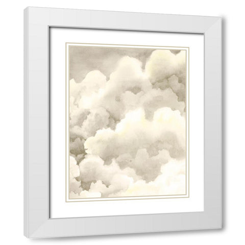 Storm Brew II White Modern Wood Framed Art Print with Double Matting by Popp, Grace