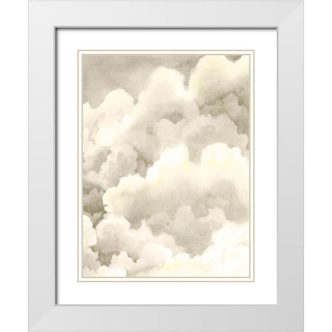 Storm Brew II White Modern Wood Framed Art Print with Double Matting by Popp, Grace