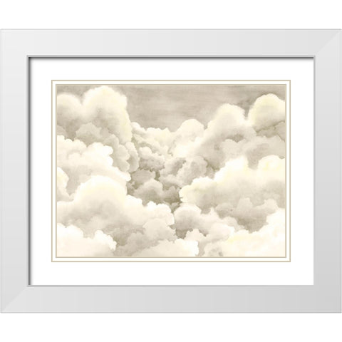 Storm Brew III White Modern Wood Framed Art Print with Double Matting by Popp, Grace