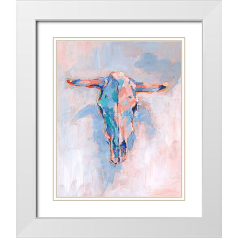 Modern Western I White Modern Wood Framed Art Print with Double Matting by Harper, Ethan