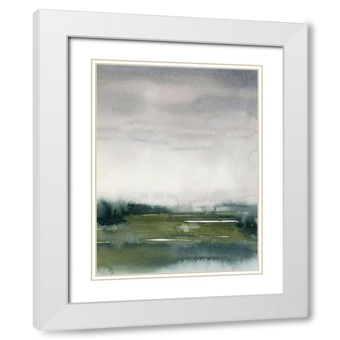 Marshland Dream II White Modern Wood Framed Art Print with Double Matting by Popp, Grace