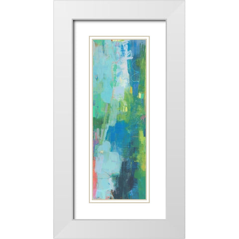 Cairn I White Modern Wood Framed Art Print with Double Matting by Jachimiec, Sue