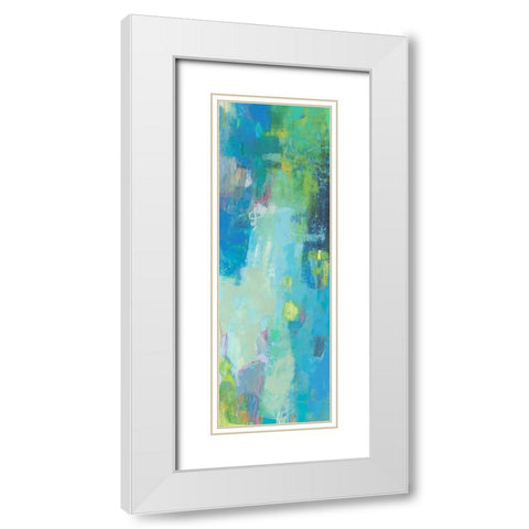 Cairn II White Modern Wood Framed Art Print with Double Matting by Jachimiec, Sue