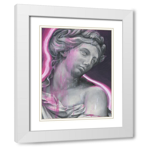 Pop Renaissance I White Modern Wood Framed Art Print with Double Matting by Harper, Ethan