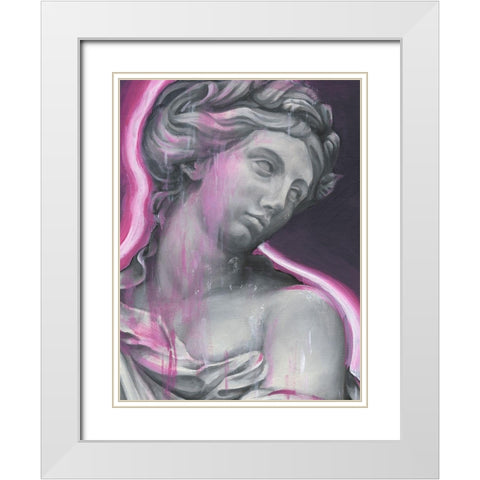 Pop Renaissance I White Modern Wood Framed Art Print with Double Matting by Harper, Ethan