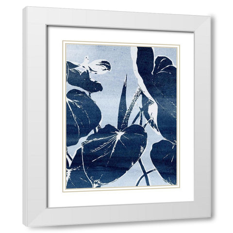 Plant Life III White Modern Wood Framed Art Print with Double Matting by Warren, Annie