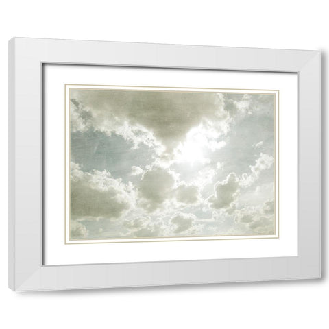Sky Scrapers II White Modern Wood Framed Art Print with Double Matting by Chandler, Sharon