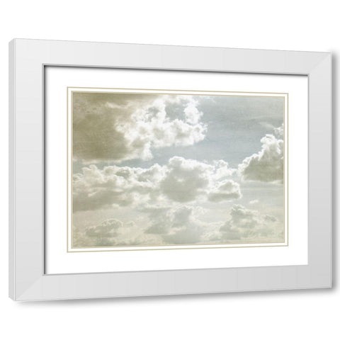 Sky Scrapers IV White Modern Wood Framed Art Print with Double Matting by Chandler, Sharon