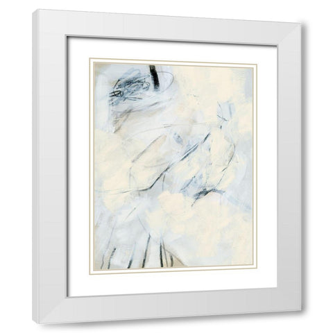 Liminal Space II White Modern Wood Framed Art Print with Double Matting by Vess, June Erica