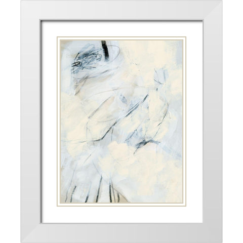 Liminal Space II White Modern Wood Framed Art Print with Double Matting by Vess, June Erica