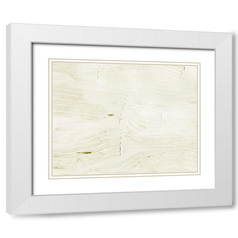Roll Crossing I White Modern Wood Framed Art Print with Double Matting by Wang, Melissa