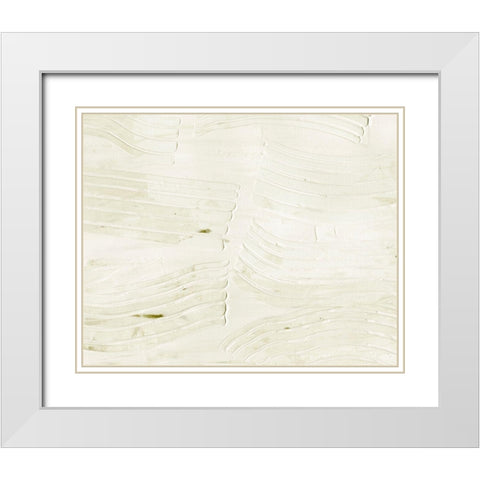 Roll Crossing I White Modern Wood Framed Art Print with Double Matting by Wang, Melissa