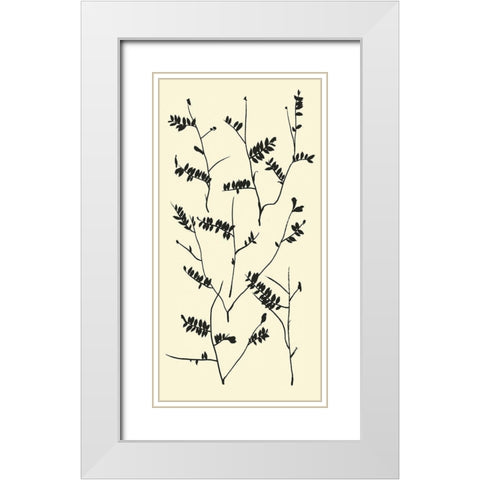 Feeling Wild II White Modern Wood Framed Art Print with Double Matting by Wang, Melissa