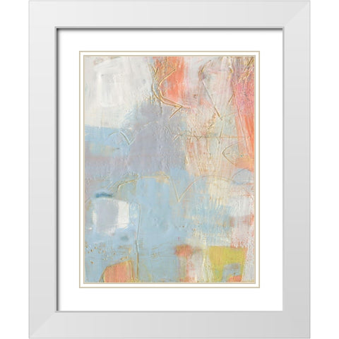 Cully II White Modern Wood Framed Art Print with Double Matting by Jachimiec, Sue