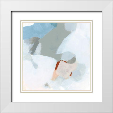 Patch Pocket I White Modern Wood Framed Art Print with Double Matting by Vess, June Erica