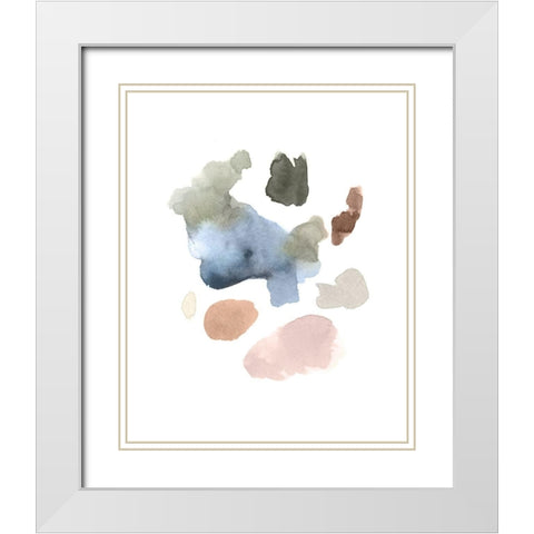 Fresh Start I White Modern Wood Framed Art Print with Double Matting by Caroline, Emma