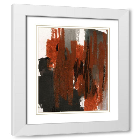 Loft Pastel VI White Modern Wood Framed Art Print with Double Matting by Dixon, Samuel