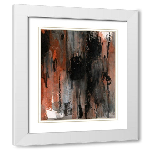 Loft Pastel VIII White Modern Wood Framed Art Print with Double Matting by Dixon, Samuel