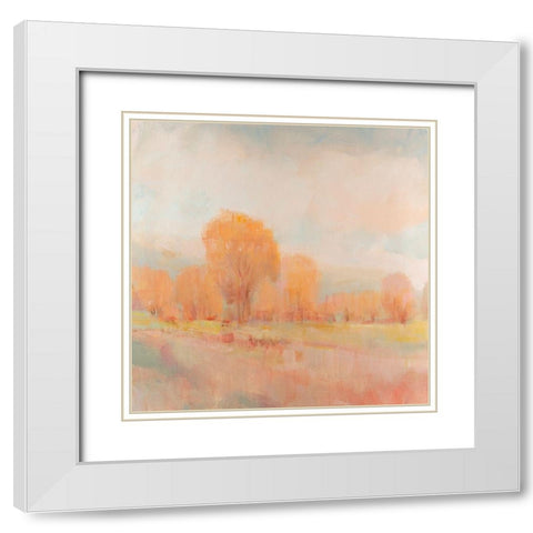 Early Frost I White Modern Wood Framed Art Print with Double Matting by OToole, Tim