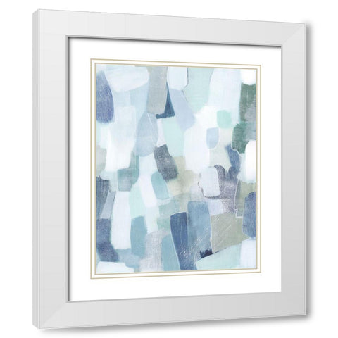 Dusky Gale II White Modern Wood Framed Art Print with Double Matting by Popp, Grace