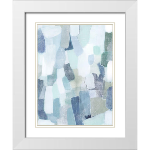 Dusky Gale II White Modern Wood Framed Art Print with Double Matting by Popp, Grace