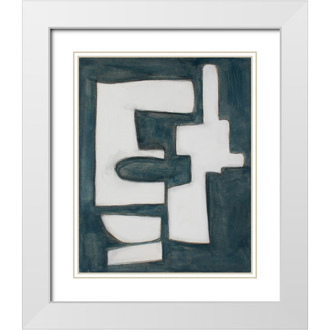 Transformation Tools White Modern Wood Framed Art Print with Double Matting by Delamater, Rob