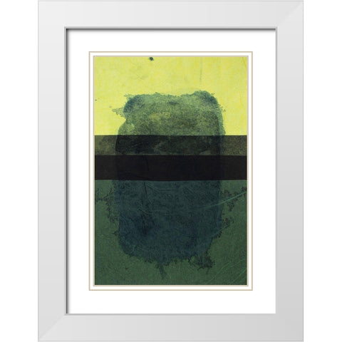 Remembering Rothko III White Modern Wood Framed Art Print with Double Matting by Delamater, Rob