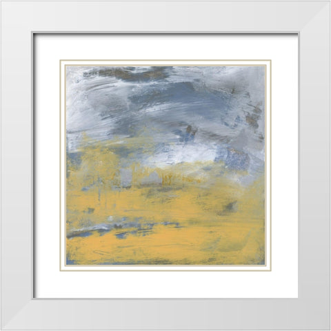 Le Reve I White Modern Wood Framed Art Print with Double Matting by Gordon, Sharon