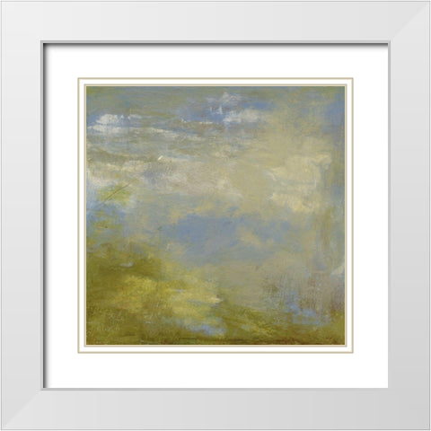 Le Reve II White Modern Wood Framed Art Print with Double Matting by Gordon, Sharon