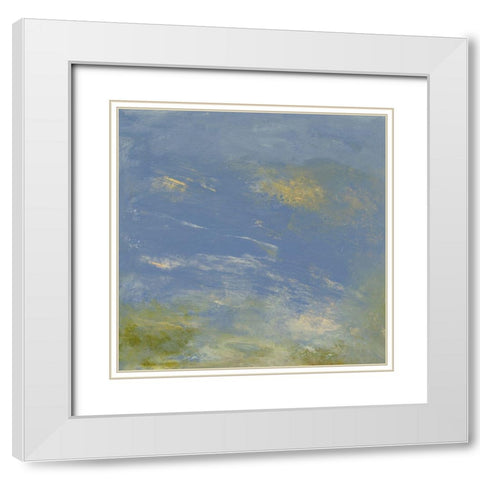 Le Reve III White Modern Wood Framed Art Print with Double Matting by Gordon, Sharon