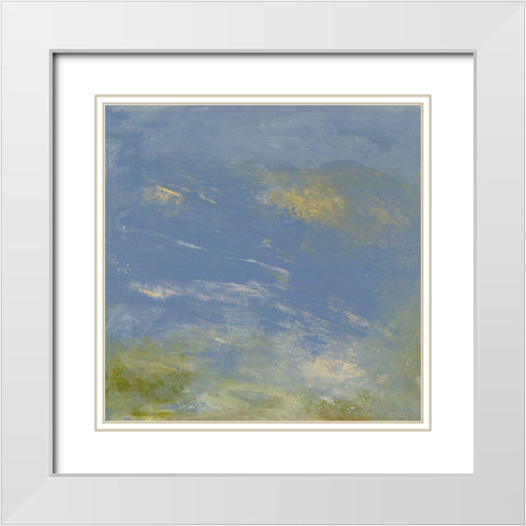 Le Reve III White Modern Wood Framed Art Print with Double Matting by Gordon, Sharon