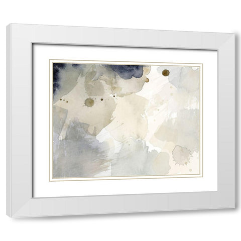 Dried Bergamot in Mist I White Modern Wood Framed Art Print with Double Matting by Popp, Grace