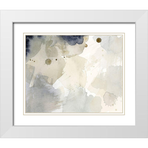 Dried Bergamot in Mist I White Modern Wood Framed Art Print with Double Matting by Popp, Grace