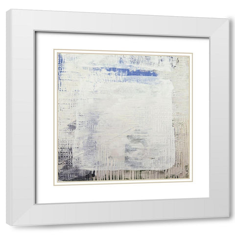 Amaze I White Modern Wood Framed Art Print with Double Matting by Aryai, Sia
