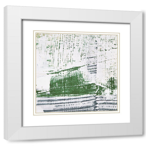 Amaze VII White Modern Wood Framed Art Print with Double Matting by Aryai, Sia